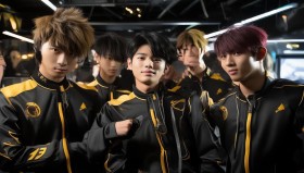 iG电子竞技俱乐部S15全球总决赛黑金队服定妆照拍摄花絮，LPL赛区整装待发